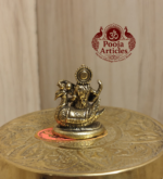 Miniature Brass Saraswati Statue 1.2 Inch