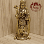 Brass Murugan Statue 5.5 Inch