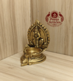 Brass Murugan Vilakku 3 Inch