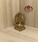 Brass Murugan Vilakku 3 Inch