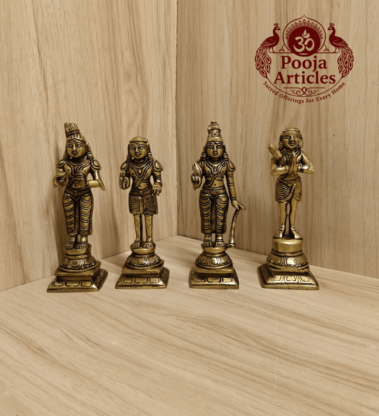 Brass Nalvar Set 5.7 Inch