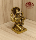 Brass Narasimha Lakshmi Statue 3 Inch