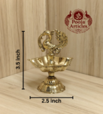 Brass Peacock Diya Size 1 – 3.5 Inch