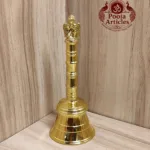Premium Brass Pooja Bell With Garuda Handle 4.6 Inch