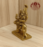 Brass Pratyangira Devi Statue 4 Inch