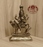 Brass Pratyangira Devi Statue 6.2 Inch