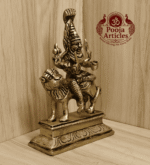 Brass Pratyangira Devi Statue 6.2 Inch