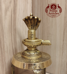 Brass Shiva Lingam Statue 3.4 Inch 7 Brass Shiva Lingam Statue 3.4 Inch