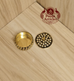 Brass Sindoor Box 1.7 Inch