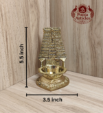 Brass Thiruchendur Gopuram Vilakku 5.5 Inch - Image 2