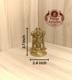 Brass Tirupati Balaji Venkateswara Statue 3.7 Inch