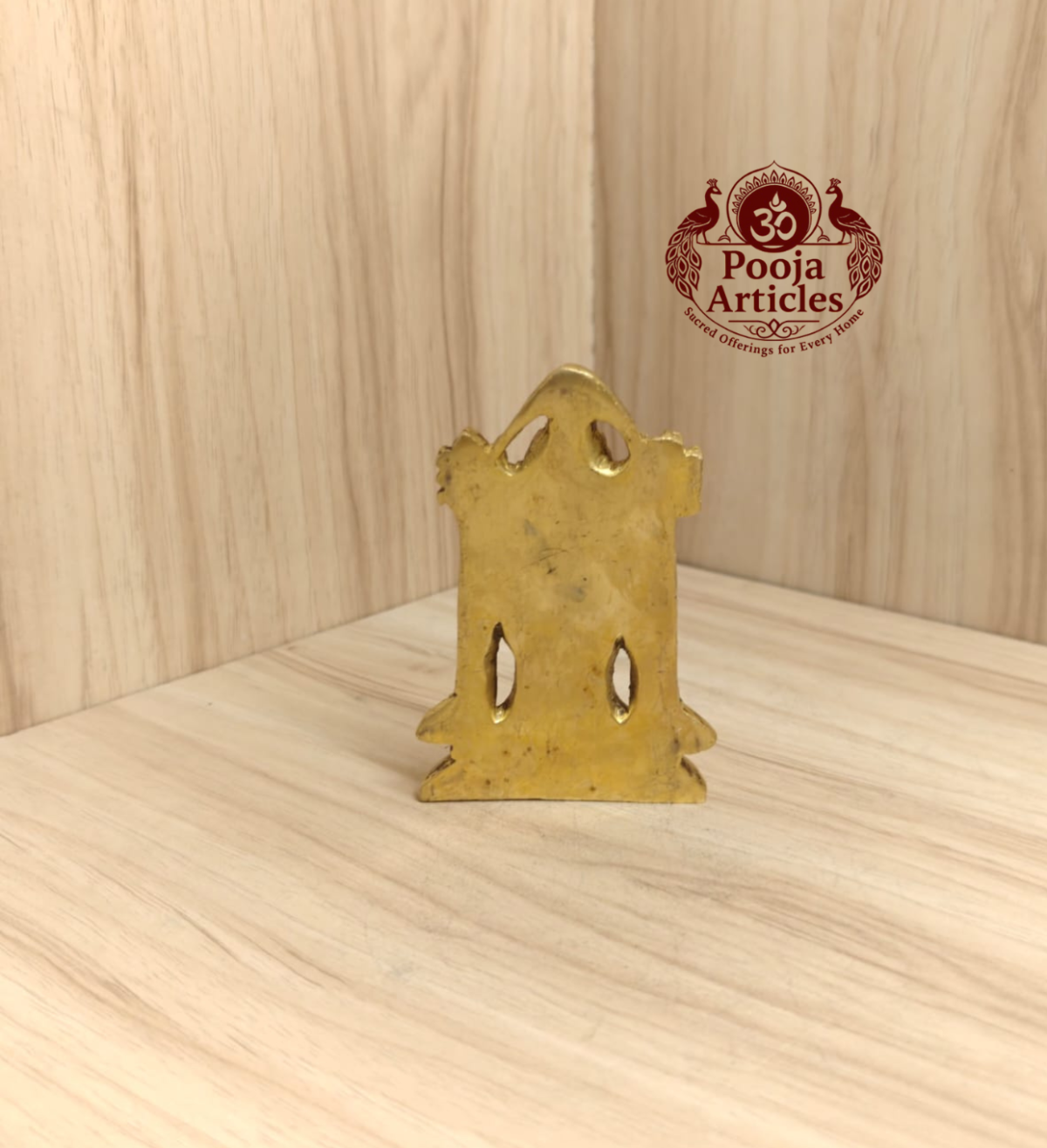 Brass Tirupati Balaji Venkateswara Statue 3.7 Inch