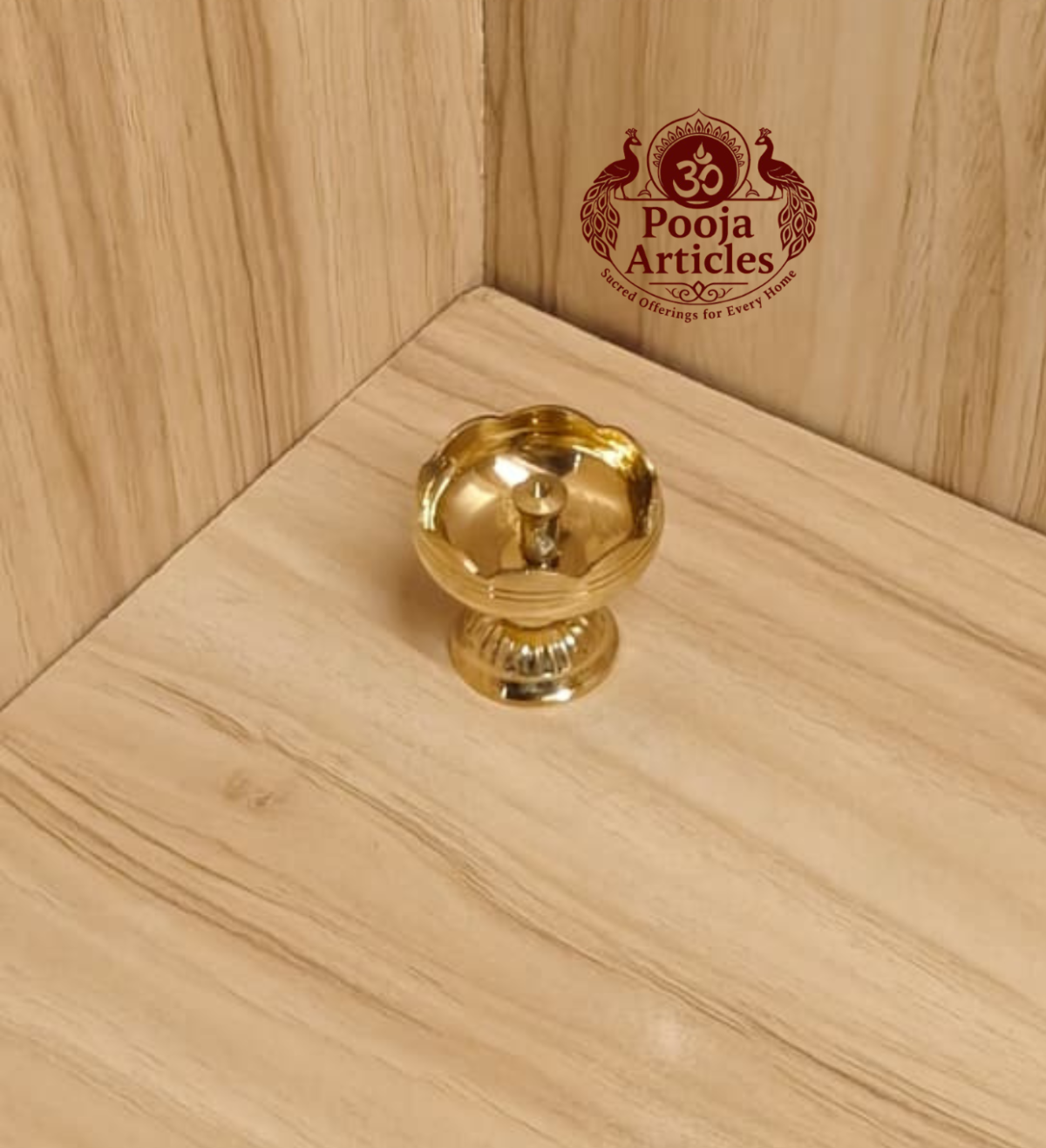 Brass Tomato Diya 1.4 Inch