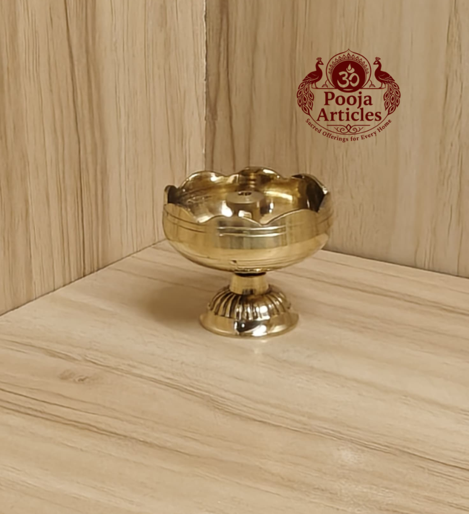 Brass Tomato Diya 1.5 Inch