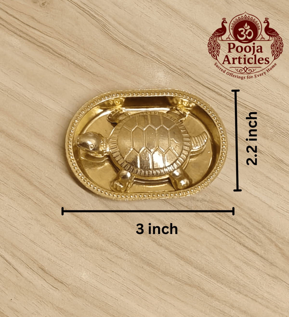 Brass Vastu Tortoise with Plate – Handcrafted Feng Shui Tortoise for Wealth, Stability & Vastu - Image 5