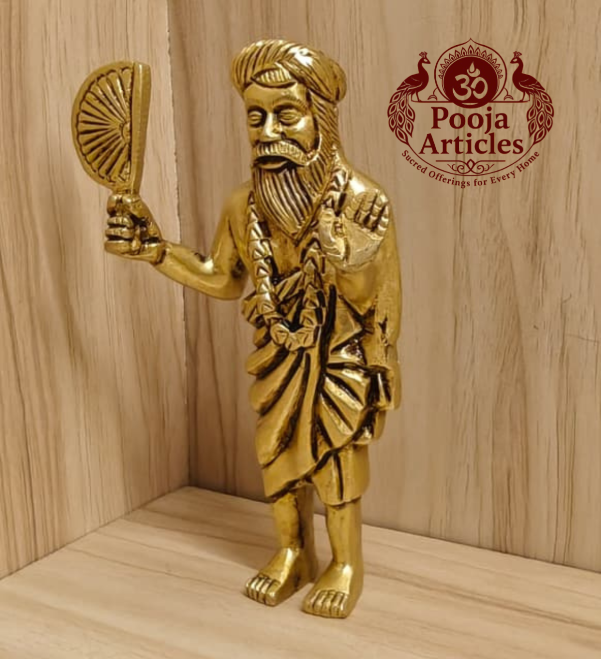 Brass Yogi Ramsuratkumar Statue 5 Inch