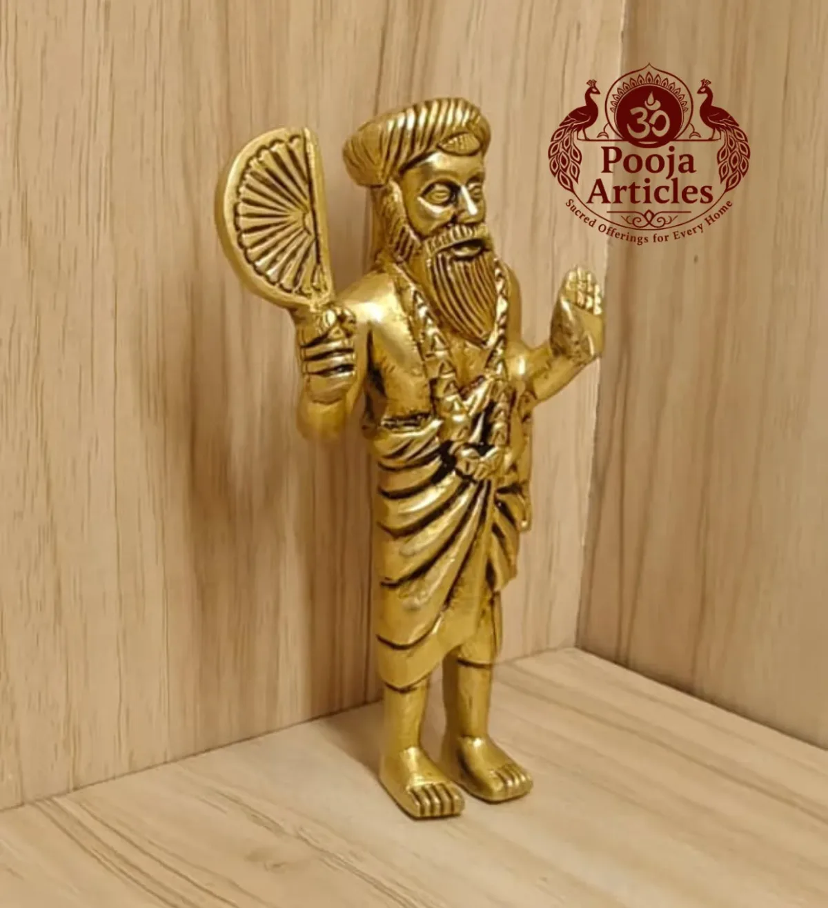 Brass Yogi Ramsuratkumar Statue 5 Inch