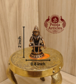 Copper Ayyappan Statue 2 Inch