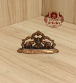 Copper Gaja Lakshmi Idol 1.5 Inch