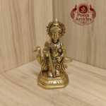 Brass Murugan Statue 4.2 Inch