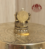 Miniature Brass Ganesha Statue 1.1 Inch