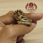 Miniature Brass Vishnu Statue 1 Inch