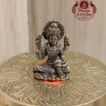 Miniature Brass Lakshmi Statue 1.3 Inch