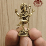 Miniature Brass Nataraja Statue 1.8 Inch