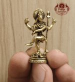Miniature Brass Nataraja Statue 1.8 Inch