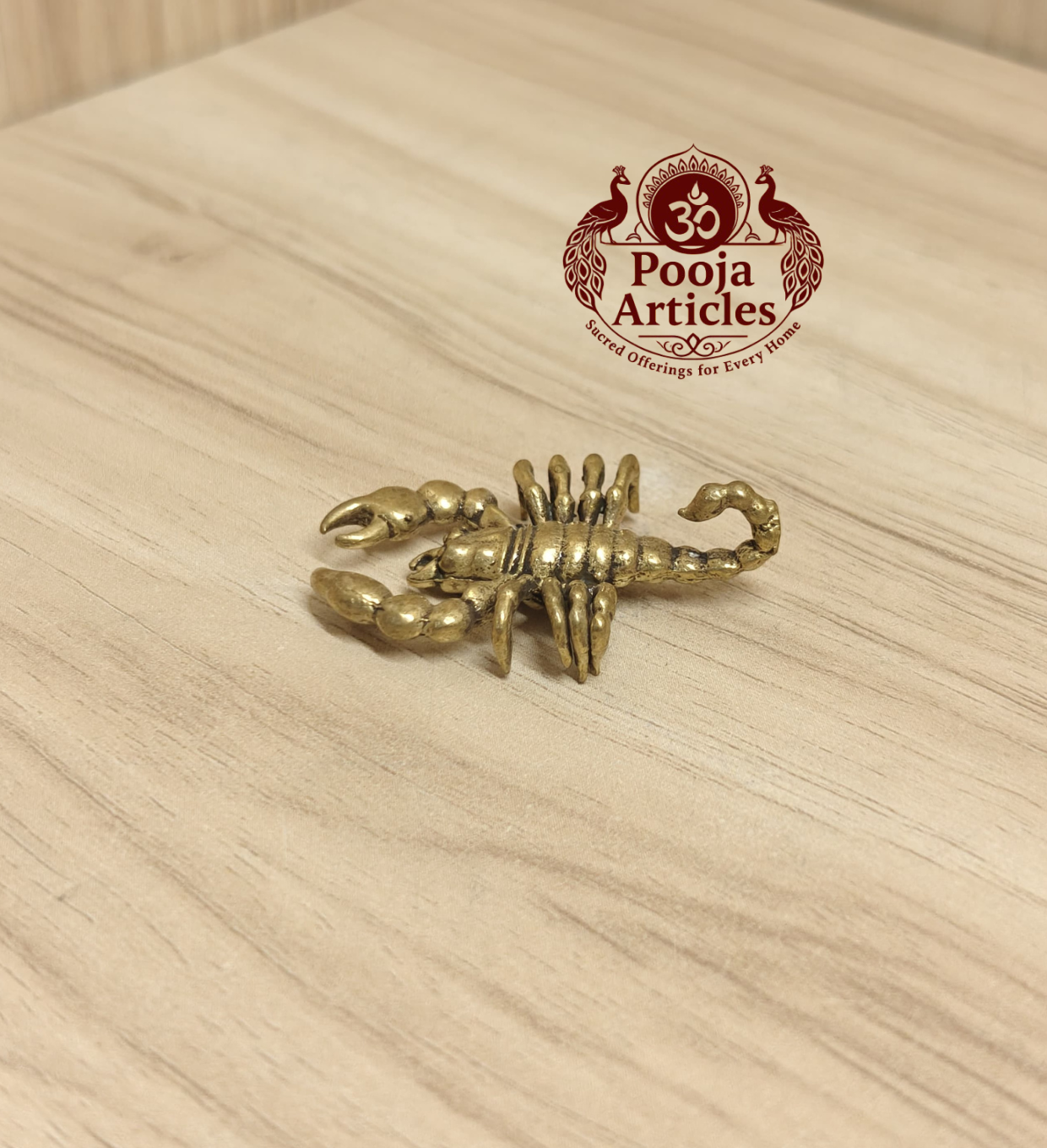 Miniature Brass Scorpion Figurine 1.8 Inch Miniature Brass Scorpion Figurine 1.8 Inch