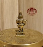 Miniature Brass Krishna Murti 1.6 Inch
