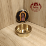 Brass Palani Murugan Kumkum Holder 2 Inch
