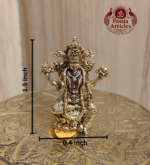 Panchaloha Lakshmi Idol 1.5 Inch - Image 2