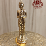 Panchaloha Standing Buddha Idol 2.2 Inch