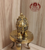Premium Brass Elephant Statue 2.5 Inch - Image 5