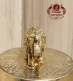 Premium Brass Elephant Statue 1.5 Inch - Image 4