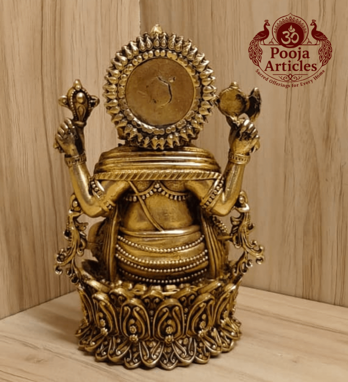 Premium Brass Ganesh Statue 5 Inch