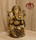 Premium Brass Ganesh Statue 5 Inch