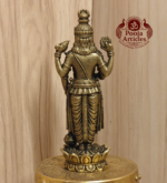 Premium Brass Guruvayoorappan Statue 4 Inch