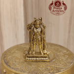 Premium Brass Karuppasamy Statue 1.6 Inch