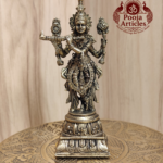 Premium Brass Krishna Statue 3.6 Inch
