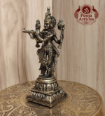 Premium Brass Krishna Statue 3.6 Inch - Image 4