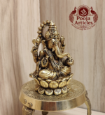 Premium Brass Lord Ganesh Idol 3 Inch - Image 3