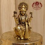 Premium Brass Lakshmi Statue 2.6 Inch