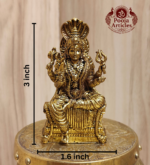 Premium Brass Mariamman Statue 3 Inch - Image 2