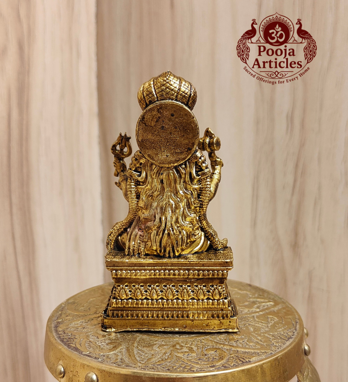 Premium Brass Mariamman Statue 3 Inch - Image 5