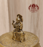 Premium Brass Mariamman Statue – 2 Inch - Image 4