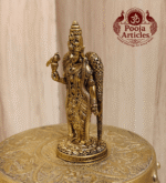 Premium Brass Meenakshi Amman Statue 2.5 Inch - Image 4