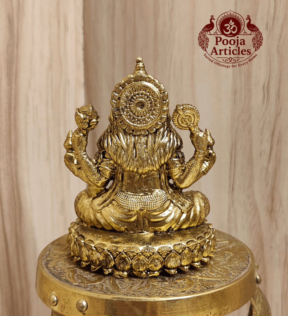 Premium Brass Narasimha Statue 3 Inch - Image 5