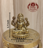 Premium Brass Narasimha Statue 1.7 Inch - Image 2